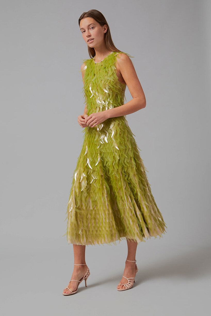 Vestido de algas marinas, un camino a la moda sostenible - Greentology