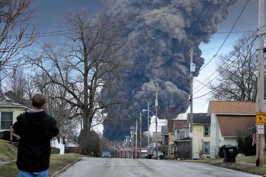 desastre ambiental en Ohio