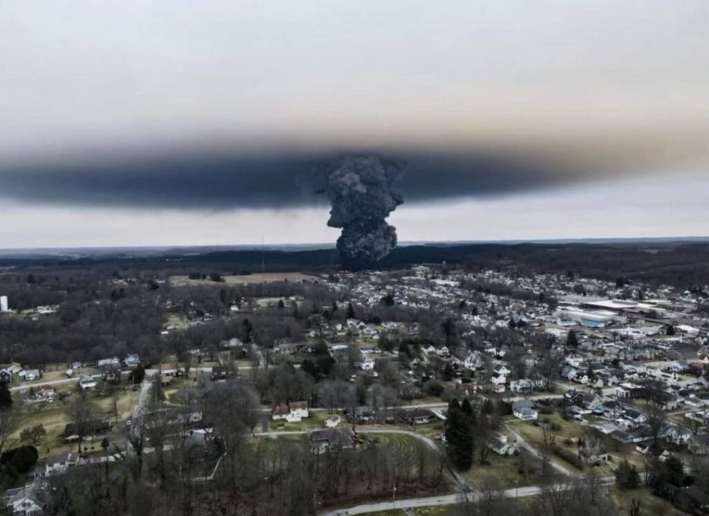 desastre ambiental en Ohio