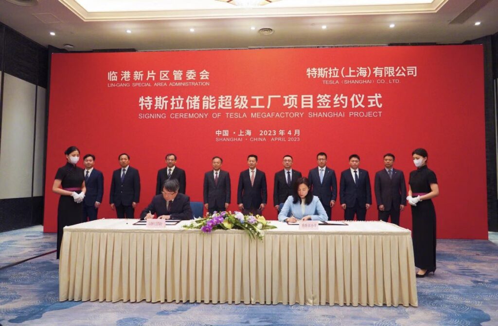 Tesla en CHina