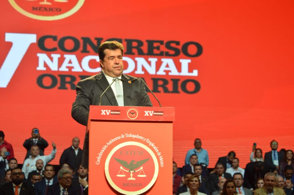 Pedro Haces Barba, XV Congreso CATEM