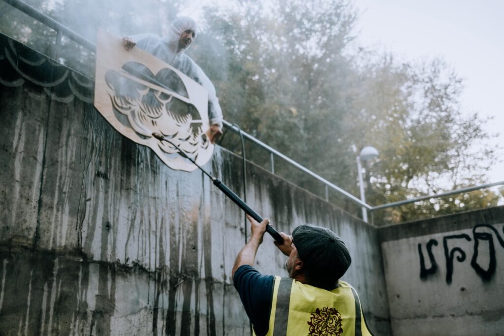 mejora medioambiental con arte urbano