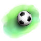 balón verde