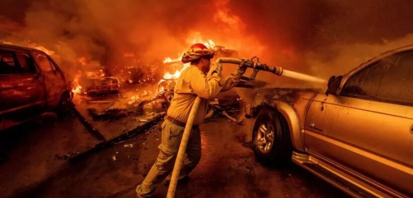 INCENDIOS AL SUR DE CALIFORNIA