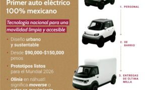 AUTO ELÉCTRICO MEXICANO OLINIA