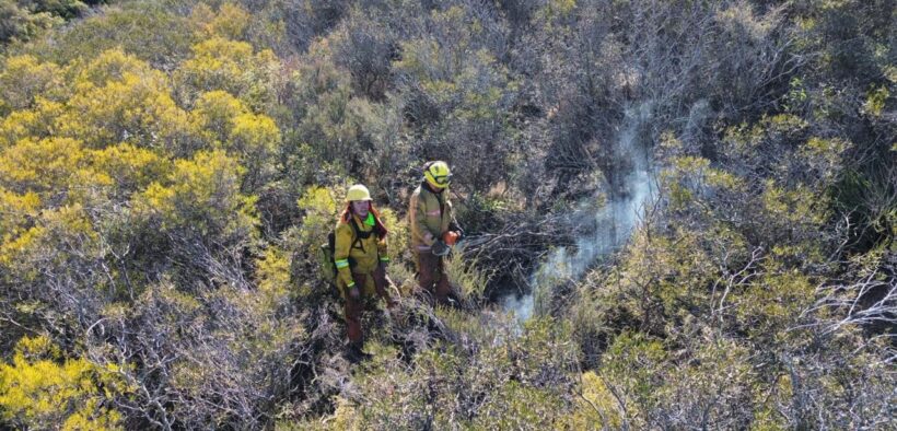 incendios forestales activos