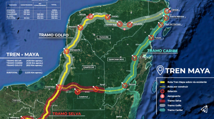 monitoreo de medios sobre el tren maya
