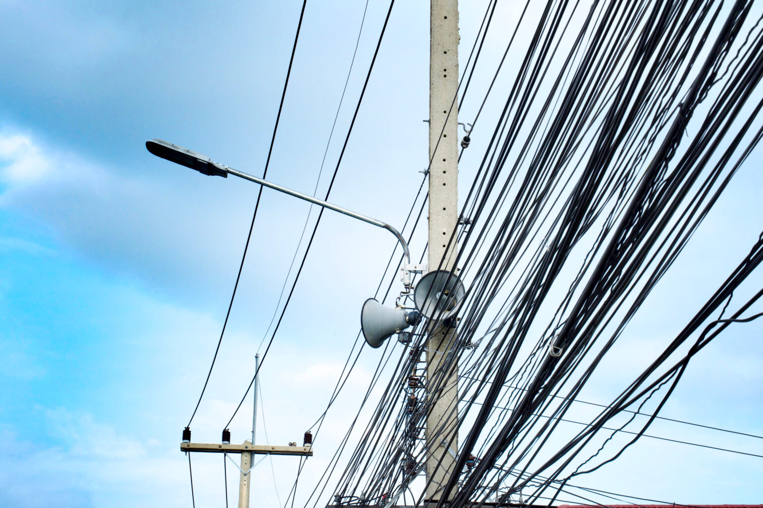 Cableado aéreo