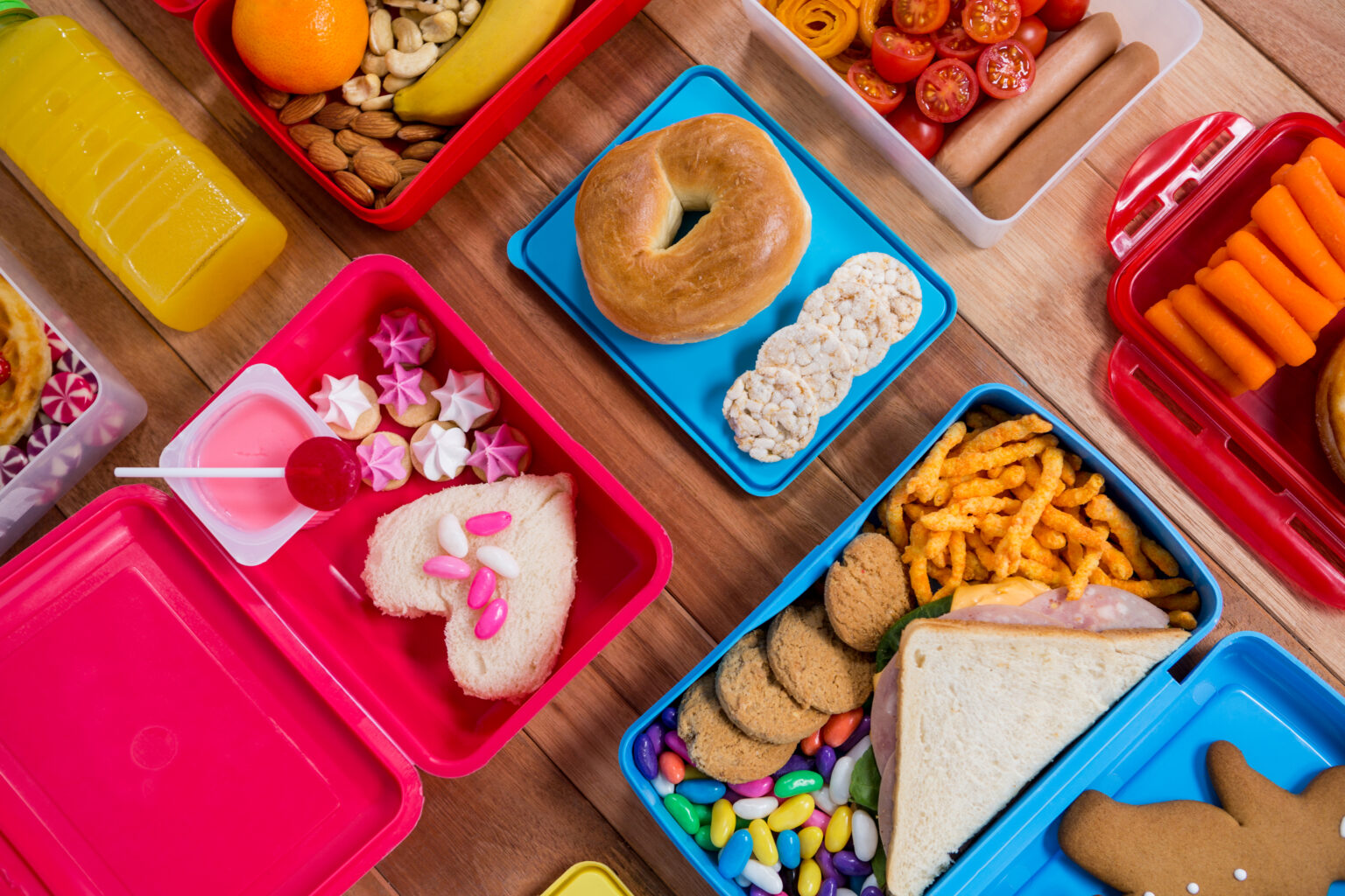 Comida chatarra en las escuelas