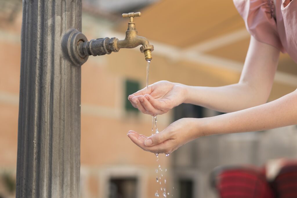 Falta de agua