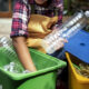 Reciclaje en contenedores