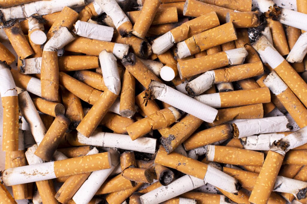 Colillas de cigarro