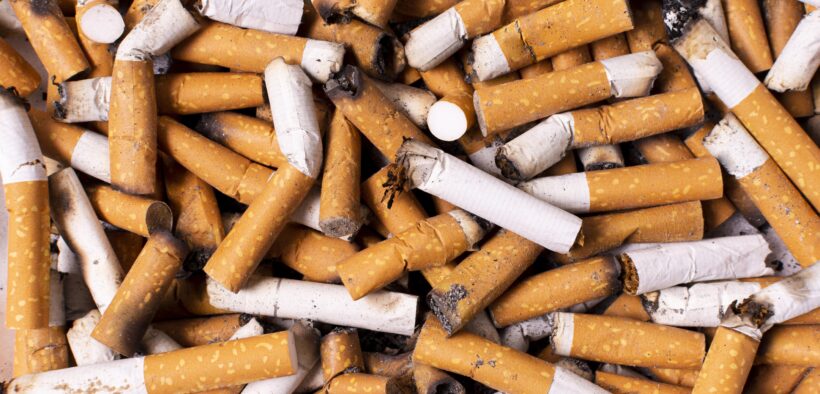 Colillas de cigarro