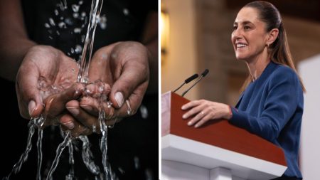 La presidenta Sheinbaum presentó la iniciativa para expedir la Ley General de Aguas y reformar la Ley de Aguas Nacionales.