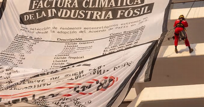 Greenpeace exhibe el verdadero costo del cambio climático en México Greenpeace