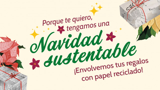CDMX: Sedema impulsa campaña de envoltura de regalos sustentable en centros comerciales