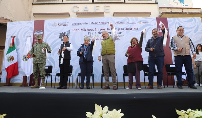 Semarnat lleva la Feria del Bienestar a Ciudad Hidalgo como parte del Plan Michoacán por la Paz y la Justicia