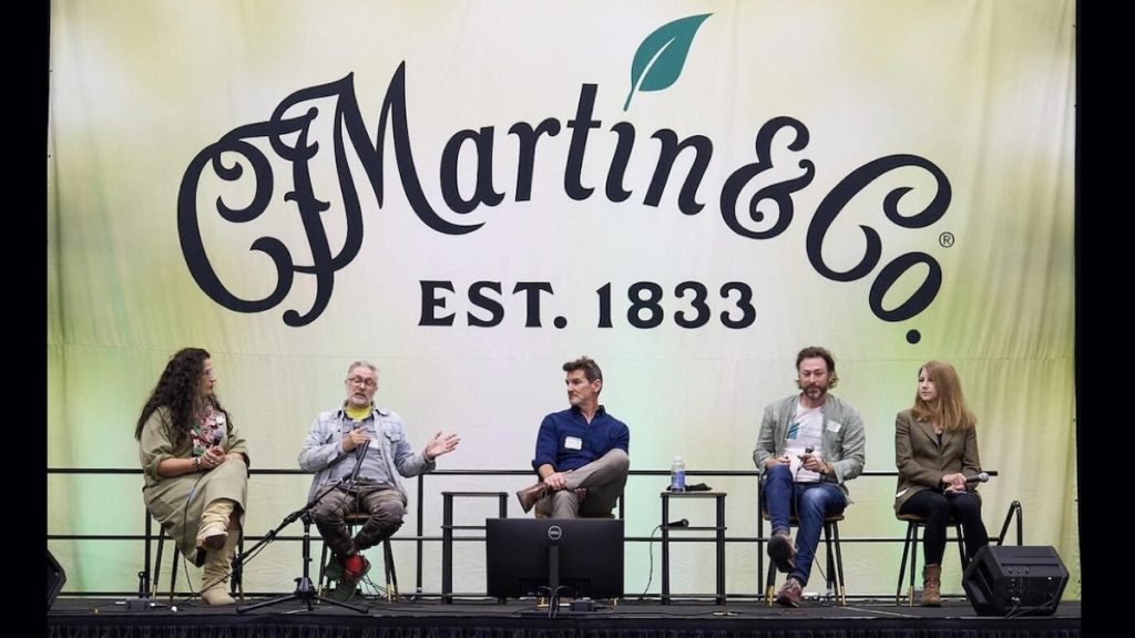 Martin Guitar convoca a líderes globales para un futuro sostenible en la Música martin