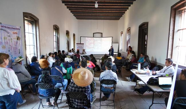 Semarnat mantiene diálogo con comunidades indígenas para restaurar la Presa Endhó