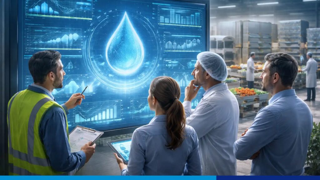 Menos agua, mayor eficiencia: el reto de reducir el consumo de agua en la cadena de frío agua
