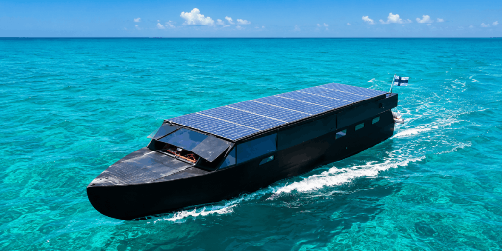 Energía solar impulsa travesía histórica de Finlandia a Ibiza