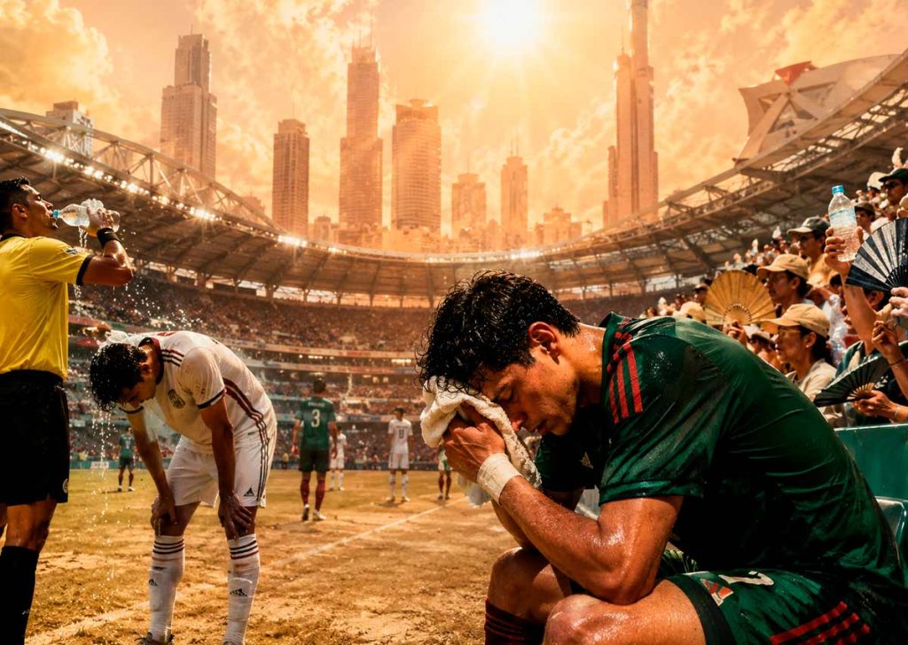 Cambio climático intensifica el calor rumbo a la Copa Mundial de 2026